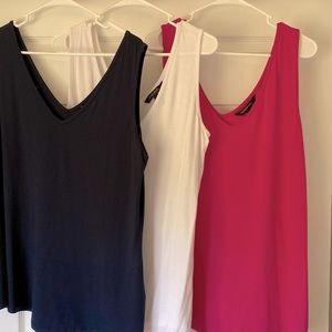 3 Long Tall Sally dress sleeveless tops.